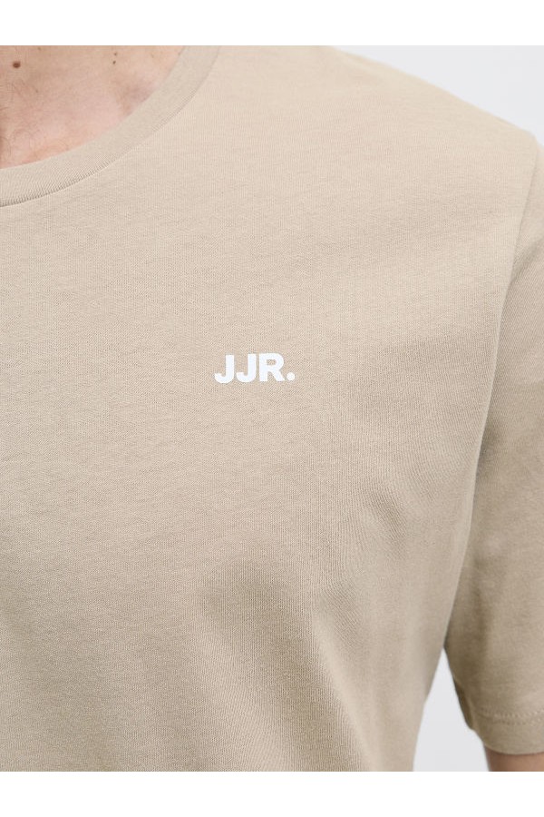 JREBREBEL LOGO TEE SS CREW NECK NOOS - ΜΠΕΖ
