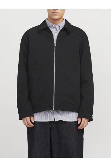 JJWINSON WORKER JACKET - ΜΑΥΡΟ