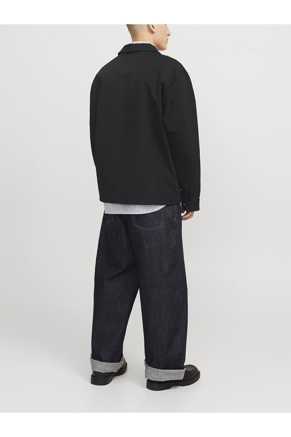 JJWINSON WORKER JACKET - ΜΑΥΡΟ