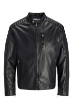 JJELIAM LAMB LEATHER JACKET NOOS - ΜΑΥΡΟ