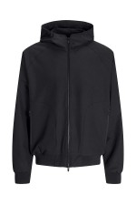 JJEPERFECT BOMBER NOOS - ΜΑΥΡΟ