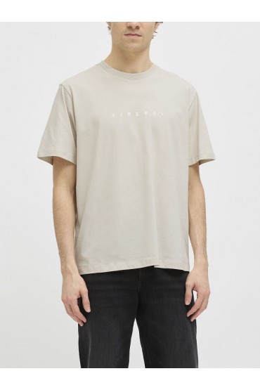 JREBROCKY LOGO TEE SS CREW NECK SN - ΜΠΕΖ