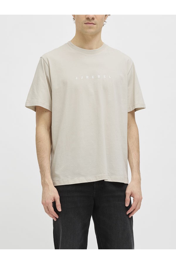 JREBROCKY LOGO TEE SS CREW NECK SN - ΜΠΕΖ