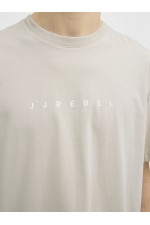 JREBROCKY LOGO TEE SS CREW NECK SN - ΜΠΕΖ