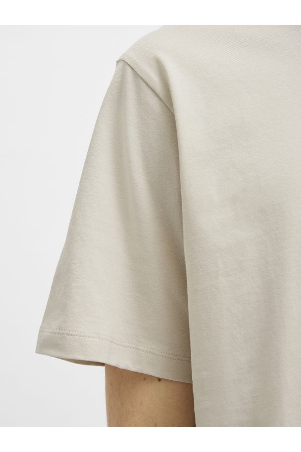 JREBROCKY LOGO TEE SS CREW NECK SN - ΜΠΕΖ