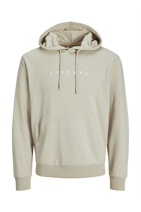 JREBROCKY LOGO SWEAT HOOD SN - ΜΠΕΖ