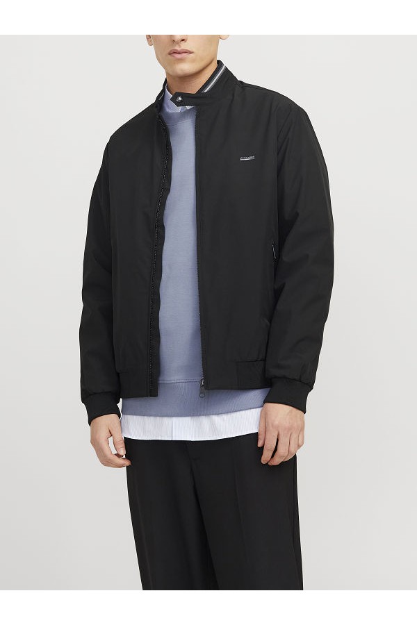 JPRBLUBRAD BOMBER JACKET SN - ΜΑΥΡΟ
