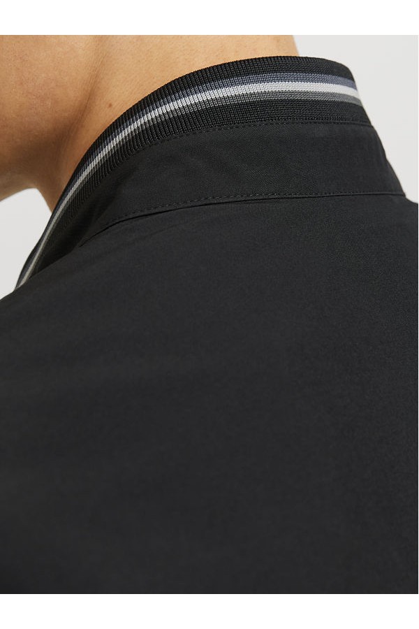 JPRBLUBRAD BOMBER JACKET SN - ΜΑΥΡΟ