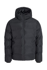 JJESOHO PUFFER HOOD SN - ΜΑΥΡΟ