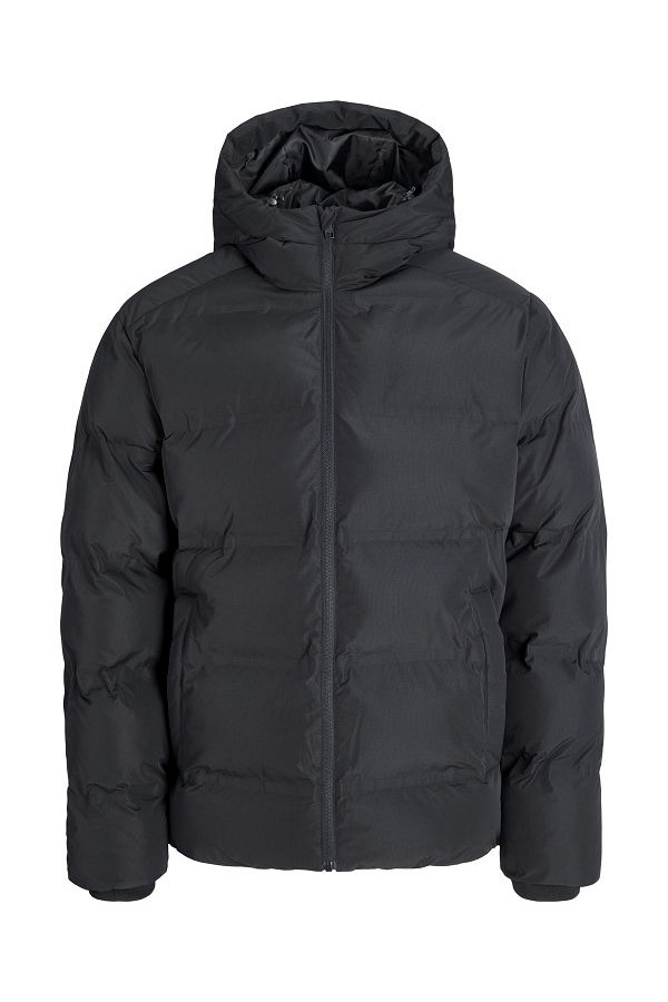 JJESOHO PUFFER HOOD SN - ΜΑΥΡΟ