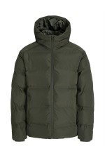 JJESOHO PUFFER HOOD SN - ΠΡΑΣΙΝΟ