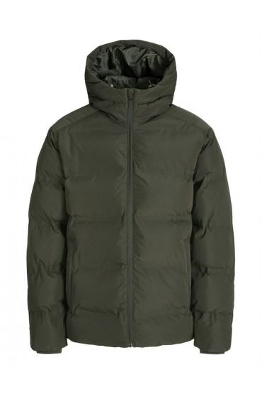 JJESOHO PUFFER HOOD SN - ΠΡΑΣΙΝΟ