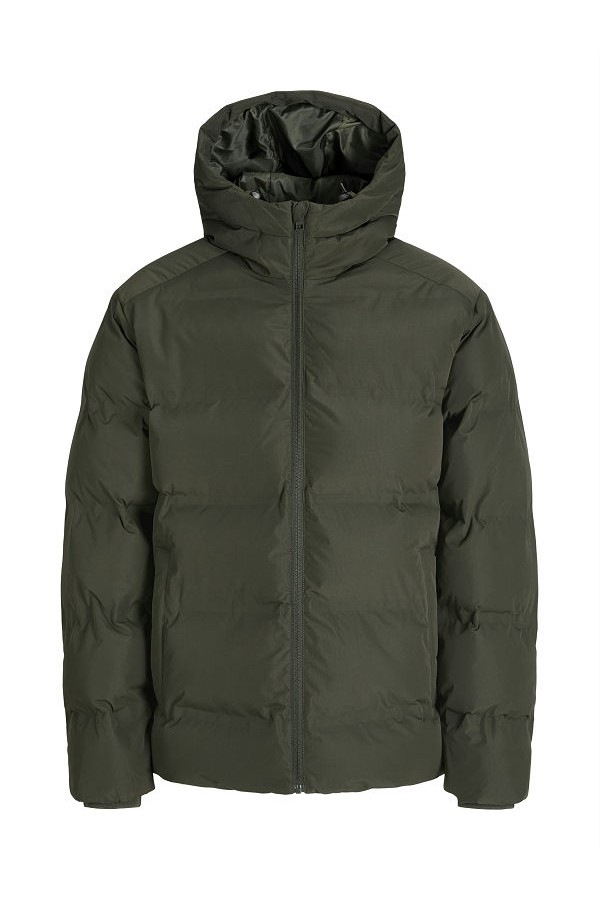 JJESOHO PUFFER HOOD SN - ΠΡΑΣΙΝΟ