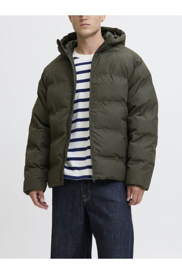 JJESOHO PUFFER HOOD SN - ΠΡΑΣΙΝΟ
