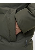 JJESOHO PUFFER HOOD SN - ΠΡΑΣΙΝΟ