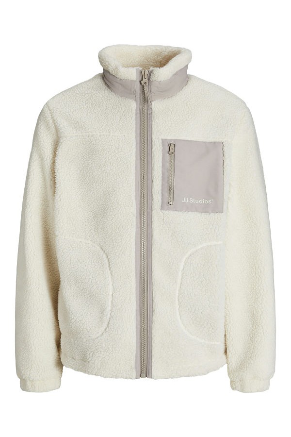 JJESOHO TEDDY JACKET NOOS - ΜΠΕΖ