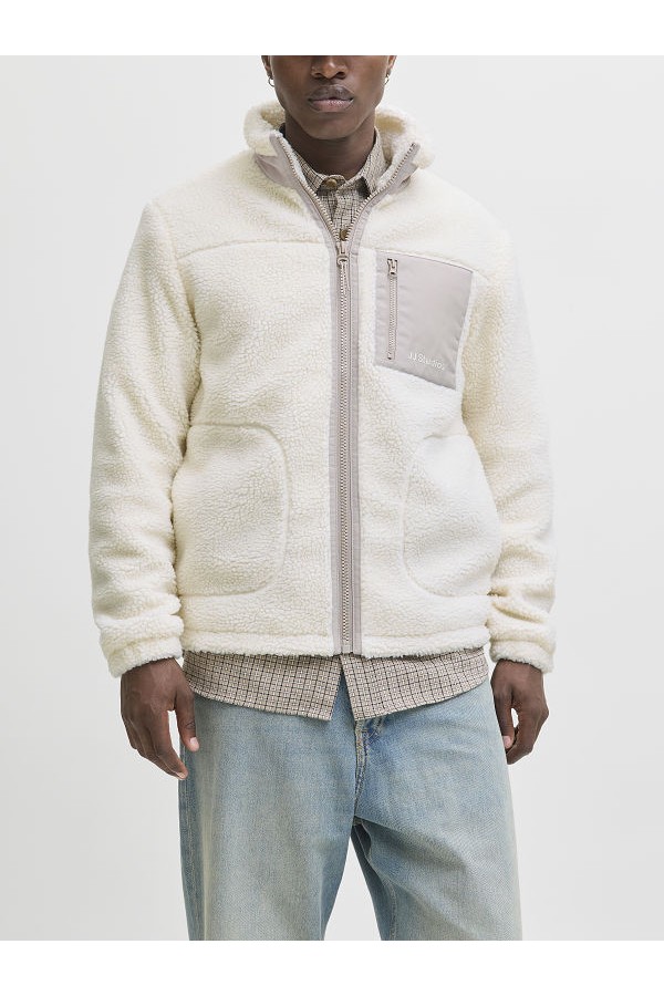 JJESOHO TEDDY JACKET NOOS - ΜΠΕΖ
