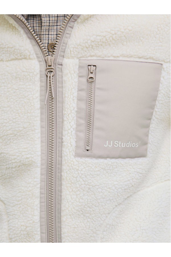 JJESOHO TEDDY JACKET NOOS - ΜΠΕΖ