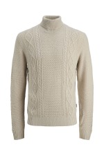 JREBJOSH KNIT ROLL NECK - ΜΠΕΖ