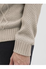 JREBJOSH KNIT ROLL NECK - ΜΠΕΖ