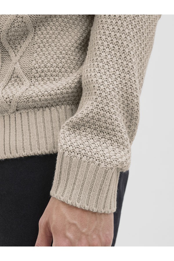 JREBJOSH KNIT ROLL NECK - ΜΠΕΖ
