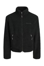 JORNORREBRO TEDDY JACKET - ΜΑΥΡΟ