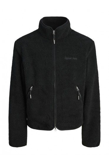 JORNORREBRO TEDDY JACKET - ΜΑΥΡΟ