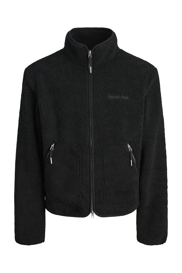 JORNORREBRO TEDDY JACKET - ΜΑΥΡΟ
