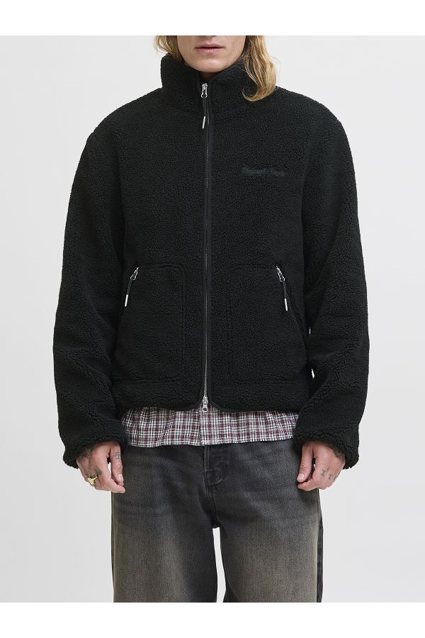 JORNORREBRO TEDDY JACKET - ΜΑΥΡΟ