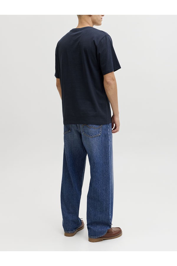 JJELOGO TEE SS O-NECK 2 COL SS26 SN - ΜΠΛΕ