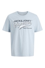 JJELOGO TEE SS O-NECK 2 COL SS26 SN - ΜΠΛΕ ΑΝΟΙΧΤΟ