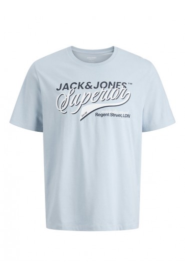 JJELOGO TEE SS O-NECK 2 COL SS26 SN - ΜΠΛΕ ΑΝΟΙΧΤΟ