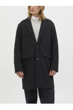 JJEHARRIS COAT SN - ΜΑΥΡΟ