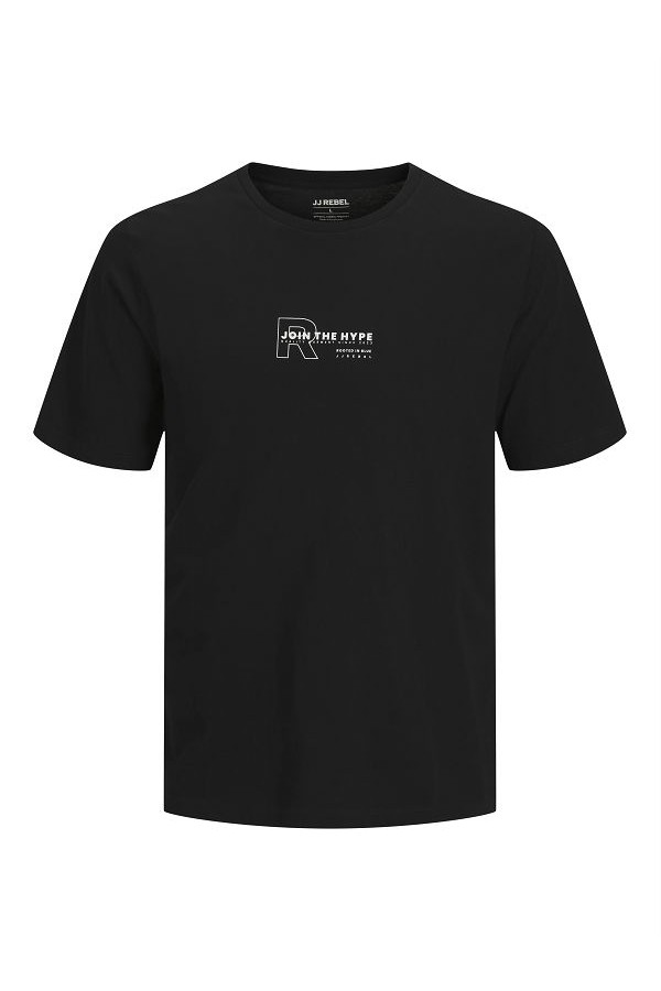 JREBZAKI SS TEE - ΜΑΥΡΟ