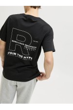 JREBZAKI SS TEE - ΜΑΥΡΟ