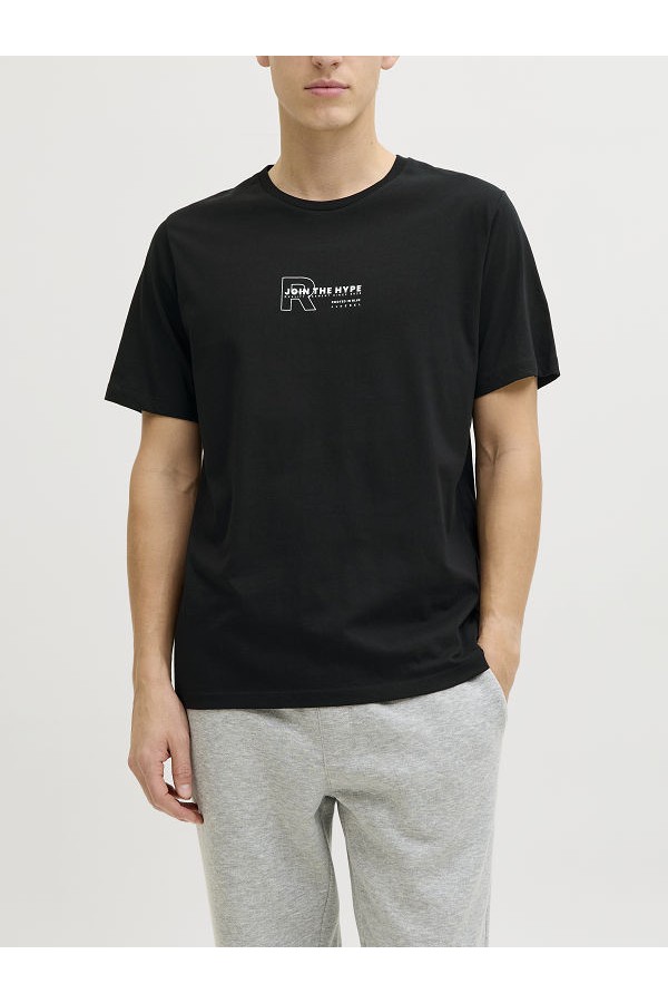 JREBZAKI SS TEE - ΜΑΥΡΟ