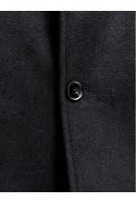 JJEDETROIT COAT STYD AW25 - ΜΑΥΡΟ