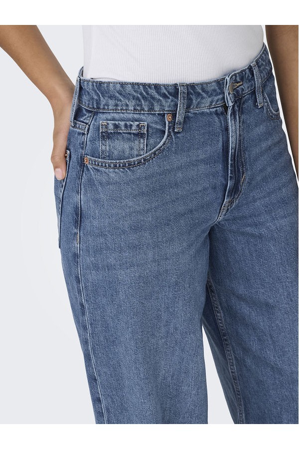 ONLSILKY SOFT HW WIDE DNM PIM233 NOOS - ΜΠΛΕ