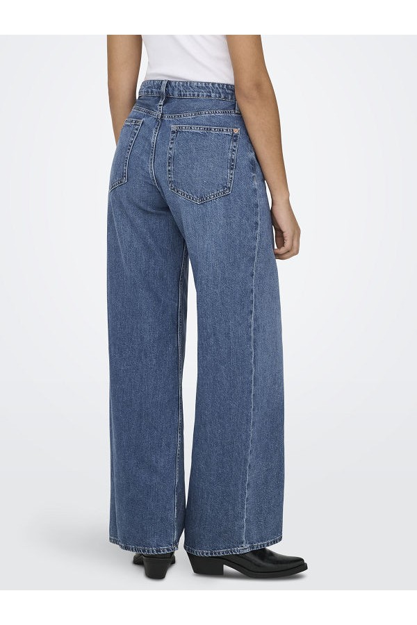 ONLSILKY SOFT HW WIDE DNM PIM233 NOOS - ΜΠΛΕ