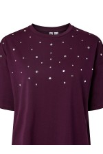 PCSKYLAR SS OS DETAIL TEE FSY PP BC - ΜΩΒ
