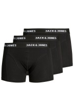JACANTHONY TRUNKS 3 PACK BLACK - ΜΑΥΡΟ