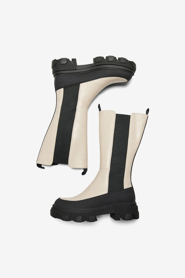 ONLTOLA-7 TALL PU CHUNKY BOOT - ΜΠΕΖ