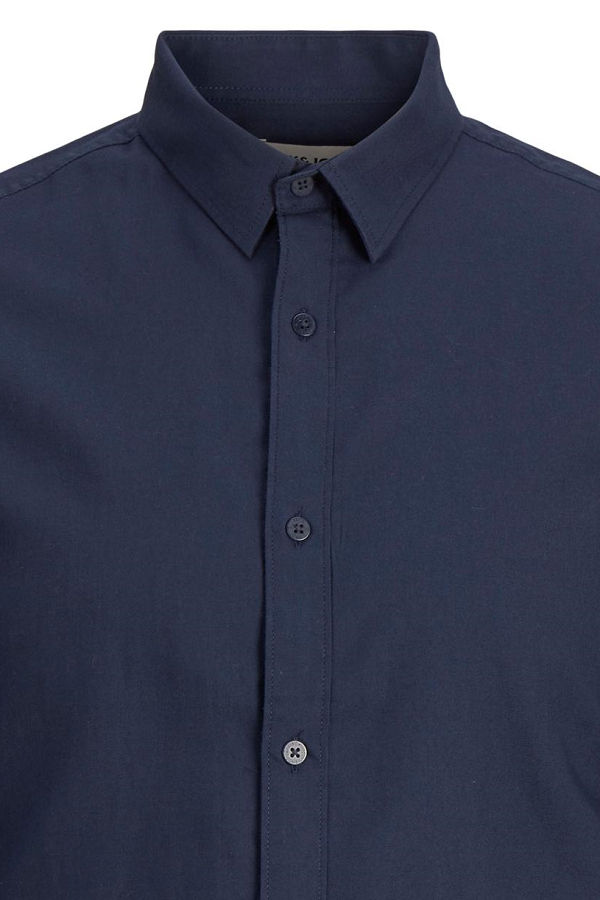 JCOORION SHIRT LS PLS - ΜΠΛΕ