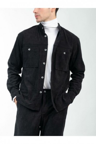 OVERSHIRT ΑΝΔΡΙΚΟ - ΜΑΥΡΟ