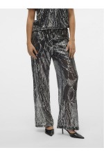 VMELLEN HW WIDE PANT JRS - ΜΑΥΡΟ