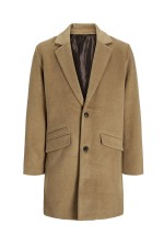 JJHAYS WOOL BLEND COAT - ΧΑΚΙ