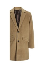 JJHAYS WOOL BLEND COAT - ΧΑΚΙ
