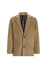 JJHAYS WOOL BLEND COAT - ΧΑΚΙ