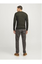 JREBLIAM KNIT CREW NECK - ΧΑΚΙ