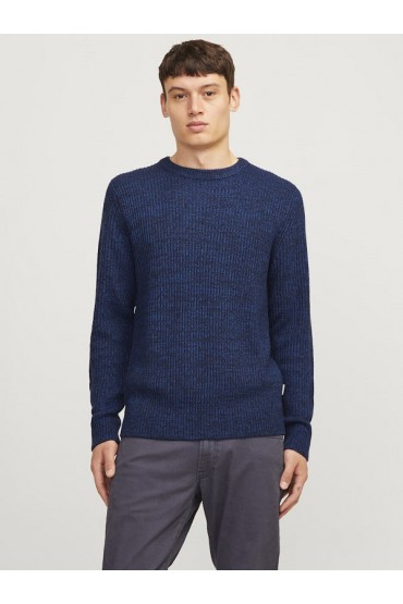 JREBLIAM KNIT CREW NECK - ΜΠΛΕ